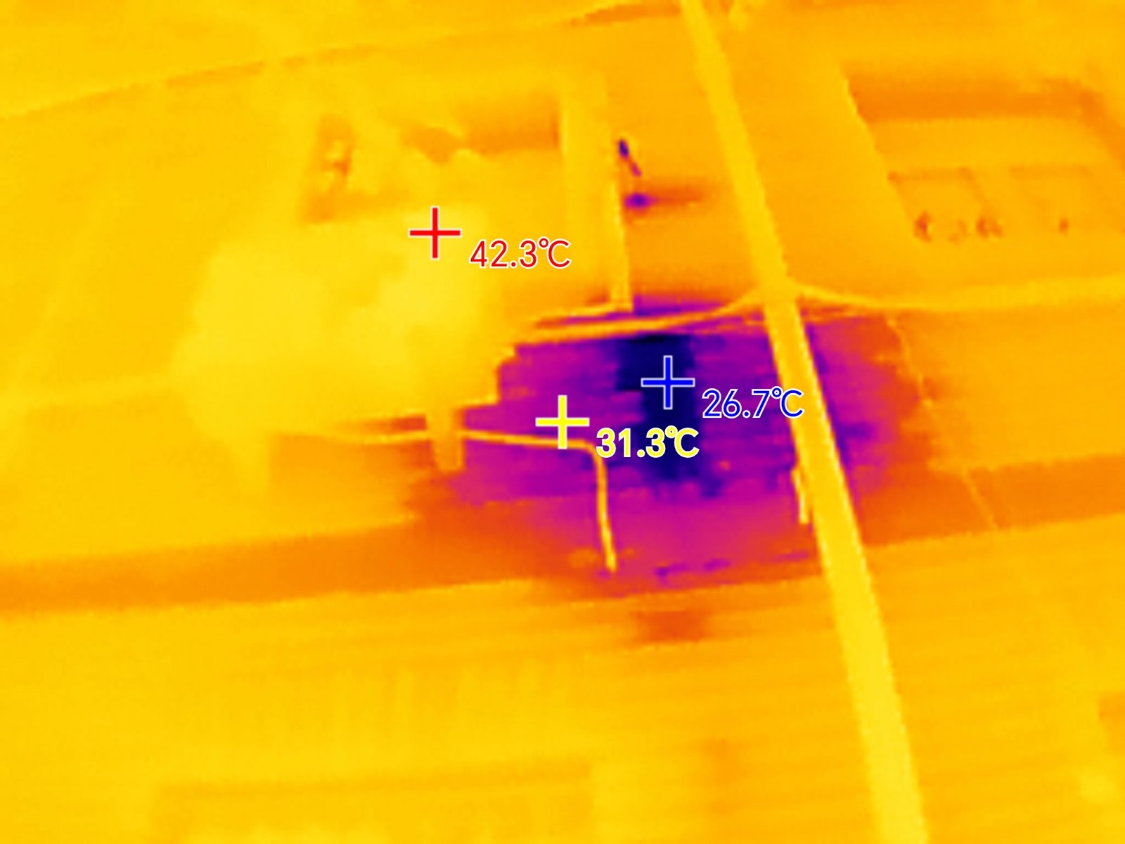 Detección de humedades por capilaridad con cámara térmica